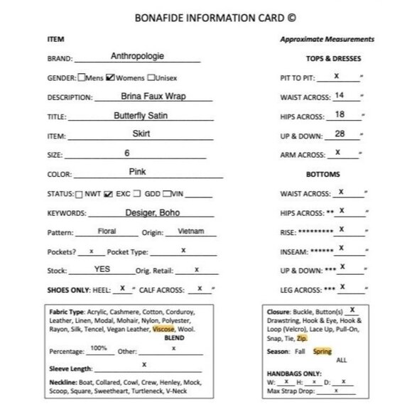 Anthropologie Womens Brina Faux Wrap Butterfly Satin Skirt Size 6 Pink SP EXC - Picture 12 of 12